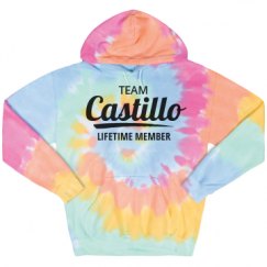 Unisex Tie-Dye Fleece Hoodie