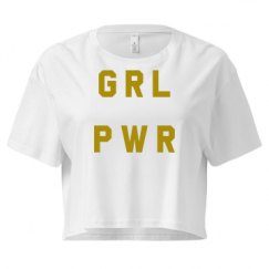 Ladies Festival Cali Crop Top Tee