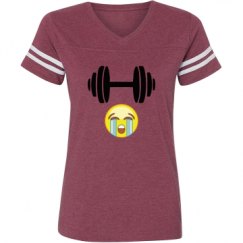 Ladies Relaxed Fit Vintage Sports Tee