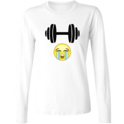 Ladies Relaxed Fit Basic Long Sleeve Tee