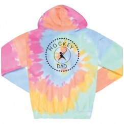 Unisex Tie-Dye Fleece Hoodie