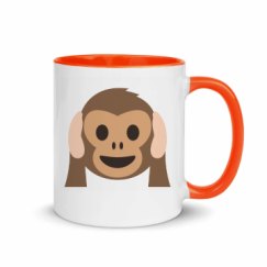 11oz Ceramic Mug with Color Inside