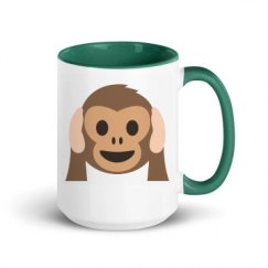 15oz Ceramic Mug with Color Inside