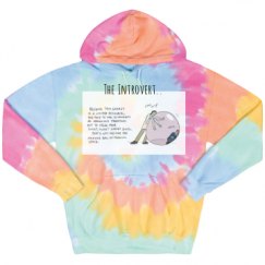 Unisex Tie-Dye Fleece Hoodie