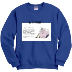 Unisex Film and Foil Crewneck Sweatshirt