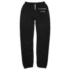 Unisex Long Scrunch Sweatpants