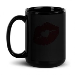 15oz Black Glossy Mug