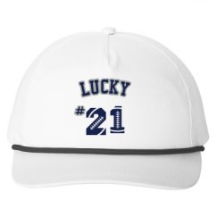 Snapback Five-Panel Rope Hat