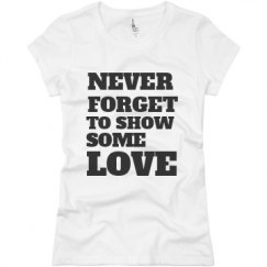 Ladies Slim Fit Basic Promo Jersey Tee