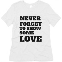 Ladies Relaxed Fit Super Soft Triblend Tee