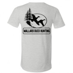 Unisex V-Neck Jersey Tee