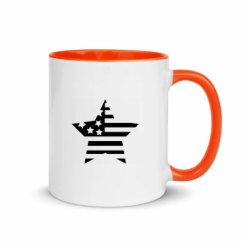 11oz Ceramic Mug with Color Inside