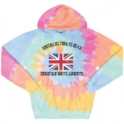 Unisex Tie-Dye Fleece Hoodie