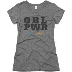 Ladies Slim Fit Super Soft Triblend Tee