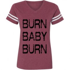 Ladies Relaxed Fit Vintage Sports Tee