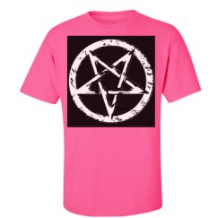 Unisex Ultra Cotton Safety Neon Crewneck Tee