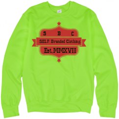 Unisex Neon Crewneck Sweatshirt