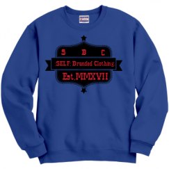 Unisex Film and Foil Crewneck Sweatshirt