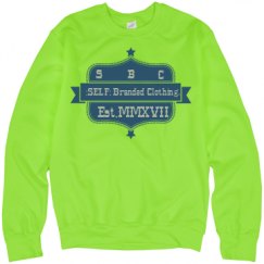 Unisex Neon Crewneck Sweatshirt