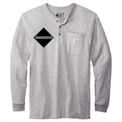 Unisex Carhartt Long Sleeve Henley Tee 