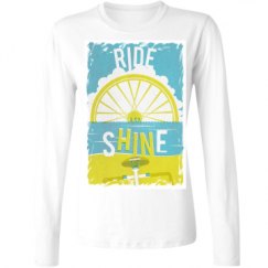 Ladies Relaxed Fit Basic Long Sleeve Tee