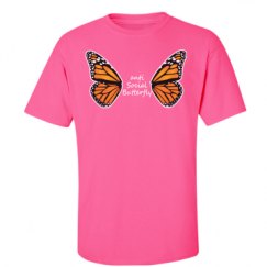 Unisex Ultra Cotton Safety Neon Crewneck Tee