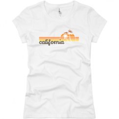 Ladies Slim Fit Basic Promo Jersey Tee