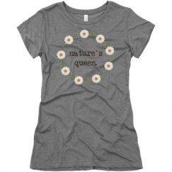 Ladies Slim Fit Super Soft Triblend Tee