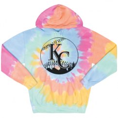 Unisex Tie-Dye Fleece Hoodie