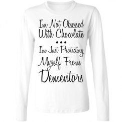 Ladies Relaxed Fit Basic Long Sleeve Tee