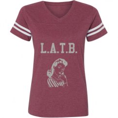 Ladies Relaxed Fit Vintage Sports Tee