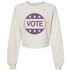 Women's Raglan Pullover Fleece