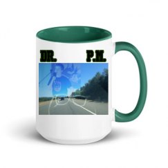 15oz Ceramic Mug with Color Inside