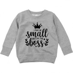 Toddler Crewneck Basic Promo Sweatshirt