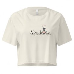 Ladies Festival Cali Crop Top Tee