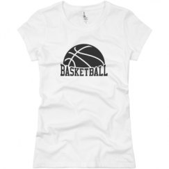 Ladies Slim Fit Basic Promo Jersey Tee