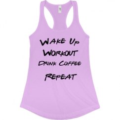 Ladies Slim Fit Racerback Tank Top