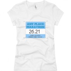 Ladies Slim Fit Basic Promo Jersey Tee