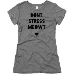 Ladies Slim Fit Super Soft Triblend Tee