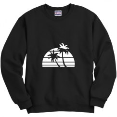 Unisex Film and Foil Crewneck Sweatshirt