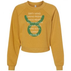 Women's Raglan Pullover Fleece