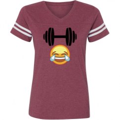 Ladies Relaxed Fit Vintage Sports Tee