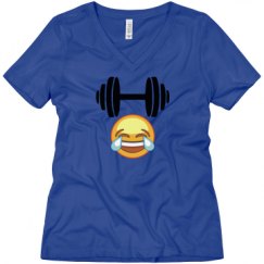 Ladies Relaxed Fit V-Neck Tee