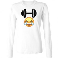 Ladies Relaxed Fit Basic Long Sleeve Tee