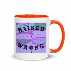 11oz Ceramic Mug with Color Inside