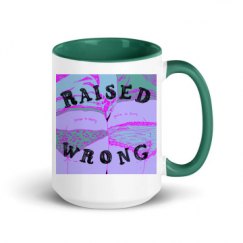 15oz Ceramic Mug with Color Inside