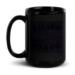 15oz Black Glossy Mug