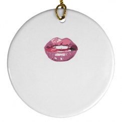 Porcelain Circle Ornament