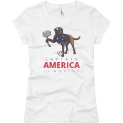 Ladies Slim Fit Basic Promo Jersey Tee