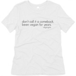 Ladies Relaxed Fit Super Soft Triblend Tee